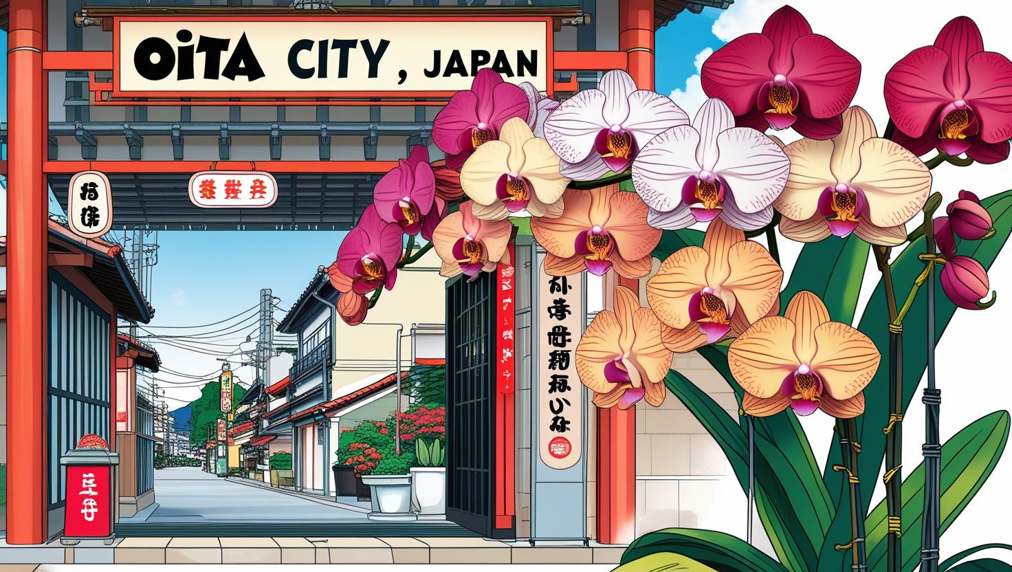 大分市　胡蝶蘭