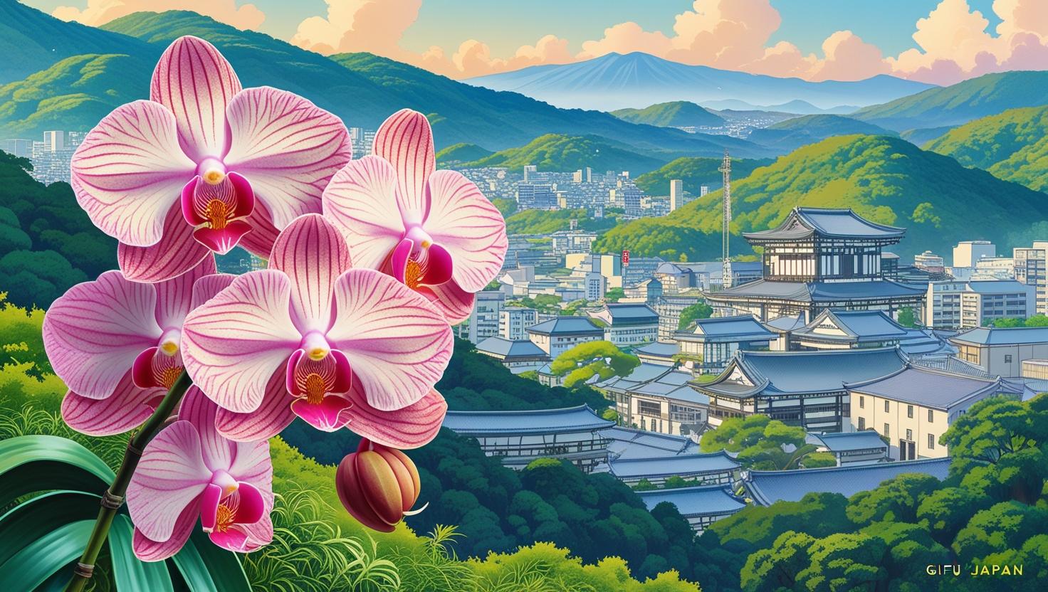 岐阜市　胡蝶蘭