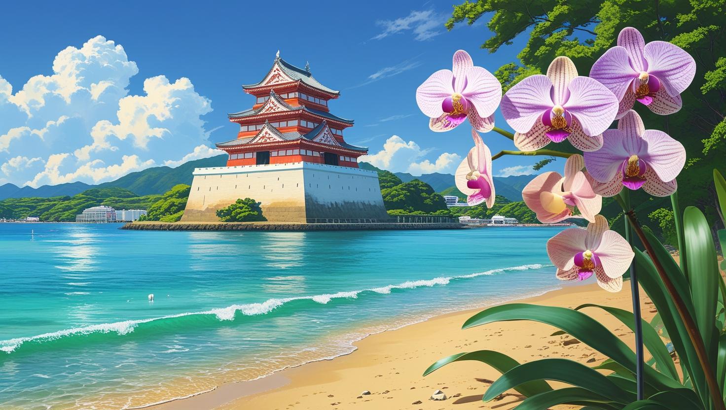 那覇市　胡蝶蘭