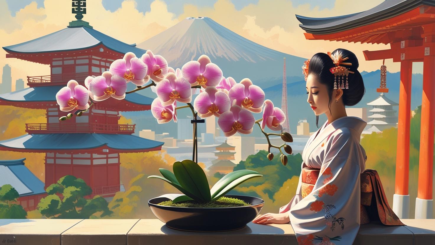 京都市　胡蝶蘭
