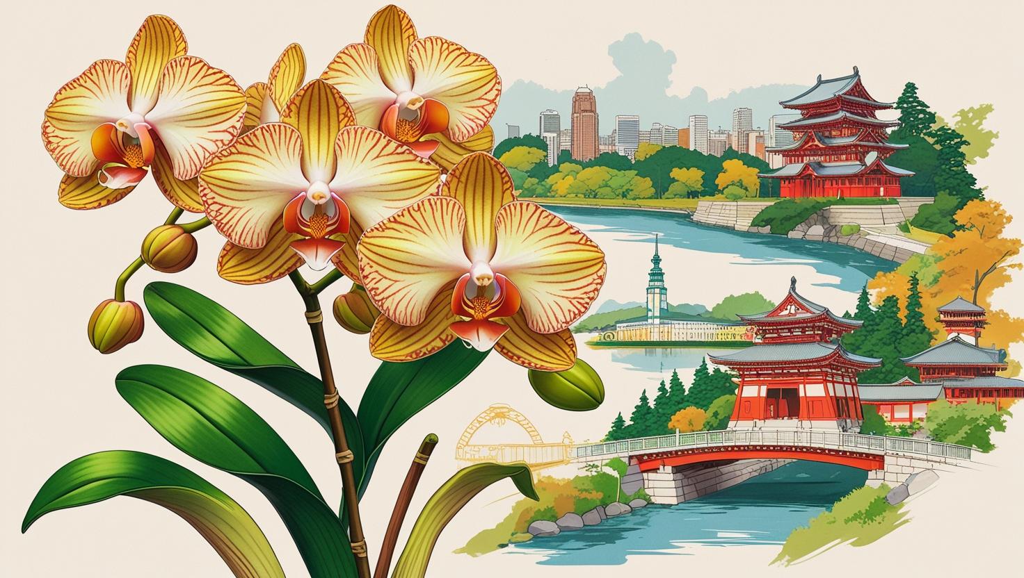 岡山市　胡蝶蘭
