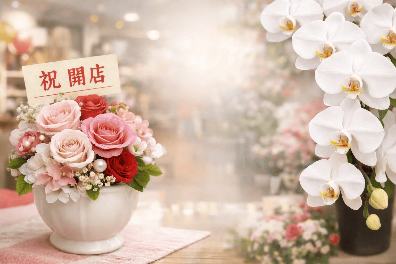 開店祝い_プリザ